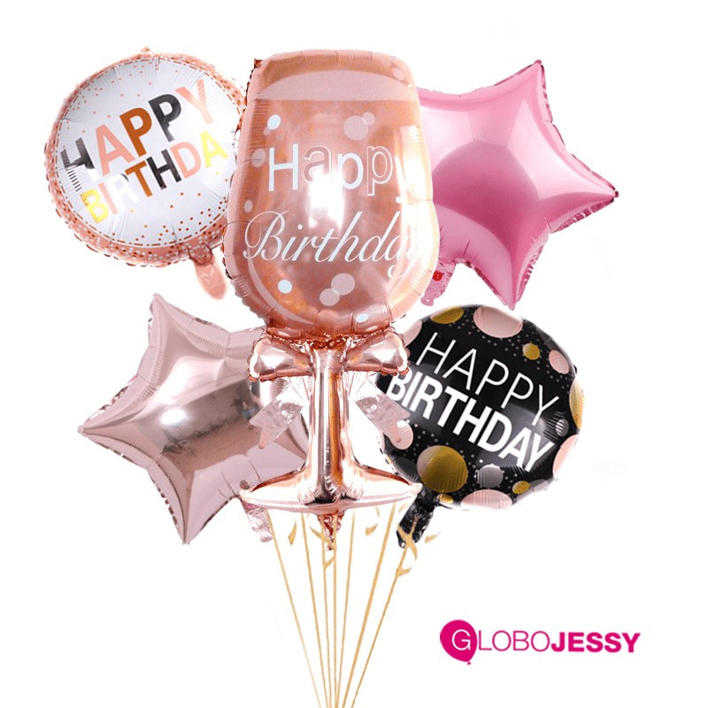 Kit de 5 Globos Aniversario
