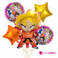 Dragon Ball Z kit x 5 globos