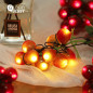 Cascada Led por 4 m Uvas y Hojas