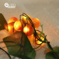 Cascada Led por 4 m Uvas y Hojas