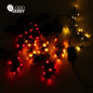 Cascada Led por 4 m Uvas y Hojas