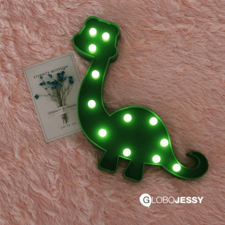 Lámpara Led forma de Dinosaurio