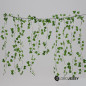 Cortina led con hojas UVA / 3 x 2mts