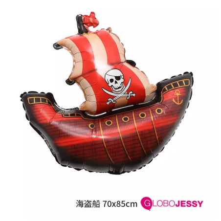 Globo forma de Barco Pirata