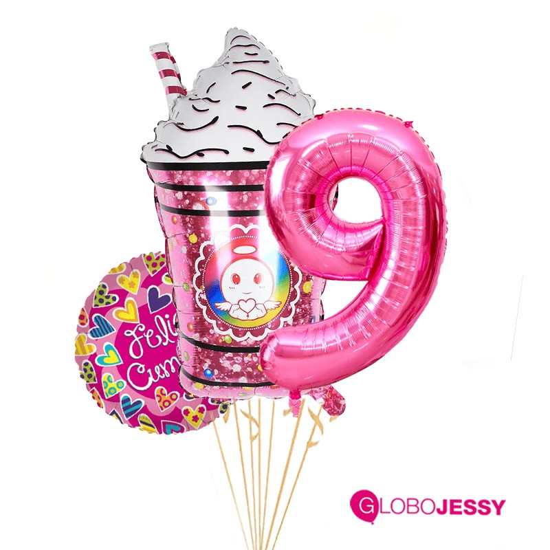 Kit de Globos Milkshake
