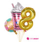 Kit de Globos Milkshake
