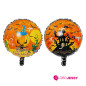 Set de 7 globos Calavera Halloween