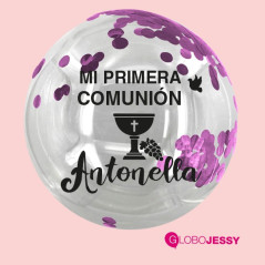 set en gas helio Mi primera comunion