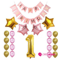 Kit de Globos Aniversario Nº 15