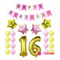 Kit de Globos Aniversario Nº15 Kit de Globos Aniversario Nº15