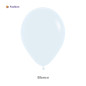  GLOBO LATEX 12" REDONDO FASHION BLANCO X 12 UNDS