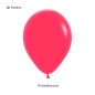  GLOBO LATEX 12" REDONDO FASHION FRAMBUESA X 12 UNDS