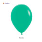  GLOBO LATEX 12" REDONDO FASHION VERDE X 12 UNDS
