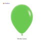  GLOBO LATEX 12" REDONDO FASHION VERDE LIMA X 12 UNDS