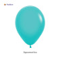  GLOBO LATEX 12" REDONDO FASHION AGUAMARINA X 12 UNDS