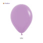  GLOBO LATEX 12" REDONDO FASHION LILA X 12 UNDS