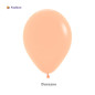  GLOBO LATEX 12" REDONDO FASHION DURAZNO X 12 UNDS
