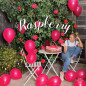  GLOBO LATEX 12" REDONDO FASHION FRAMBUESA X 12 UNDS