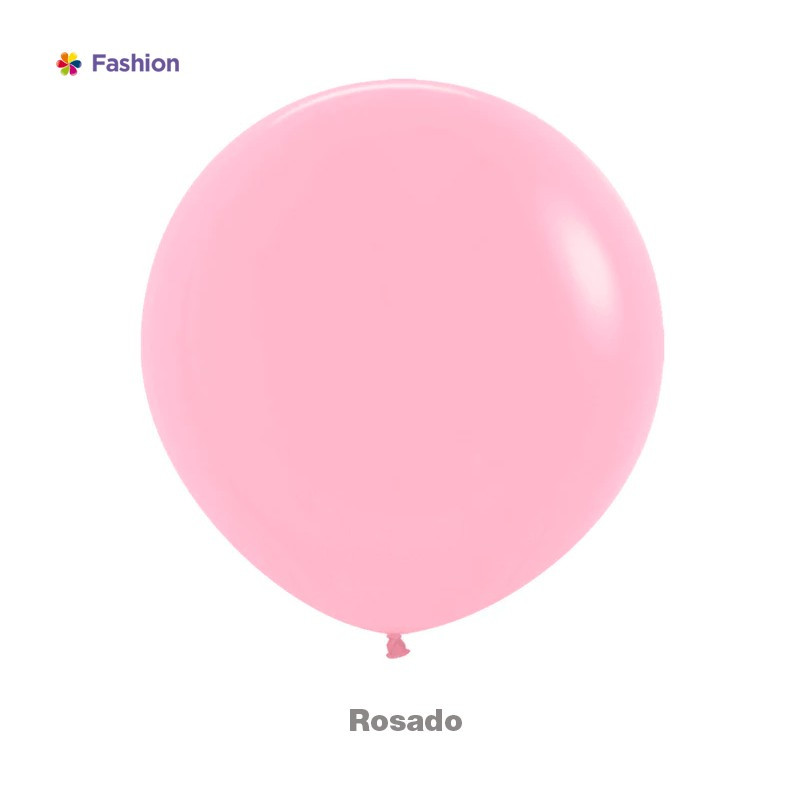  GLOBO LATEX 18" REDONDO FASHION ROSADO UNIDAD
