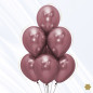 GLOBO LATEX REDONDO REFLEX ROSADO 12 " X 6 UNDS