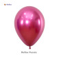 GLOBO LATEX REDONDO REFLEX FUCSIA 12 " X 6 UNDS