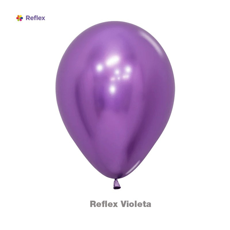 GLOBO LATEX REDONDO REFLEX VIOLETA 12 " X 6 UNDS GLOBO LATEX REDONDO REFLEX VIOLETA 12 " X 6 UNDS