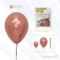 GLOBO LATEX REDONDO REFLEX SURTIDO 12 " X 6 UNDS