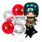 Kit o Pack de 7 globos ITACHI Naruto Kit o Pack de 7 globos ITACHI Naruto