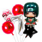 Kit o Pack de 7 globos ITACHI Naruto Kit o Pack de 7 globos ITACHI Naruto
