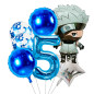 Kit o Pack de 7 globos KAKACHI Naruto Kit o Pack de 7 globos KAKACHI Naruto