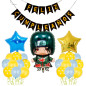 Kit o Pack de 24 globos Naruto Kit o Pack de 24 globos Naruto