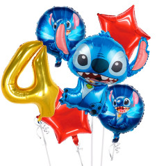 Pack de 6 globos Stich