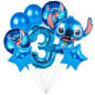Pack de 8 globos Stich