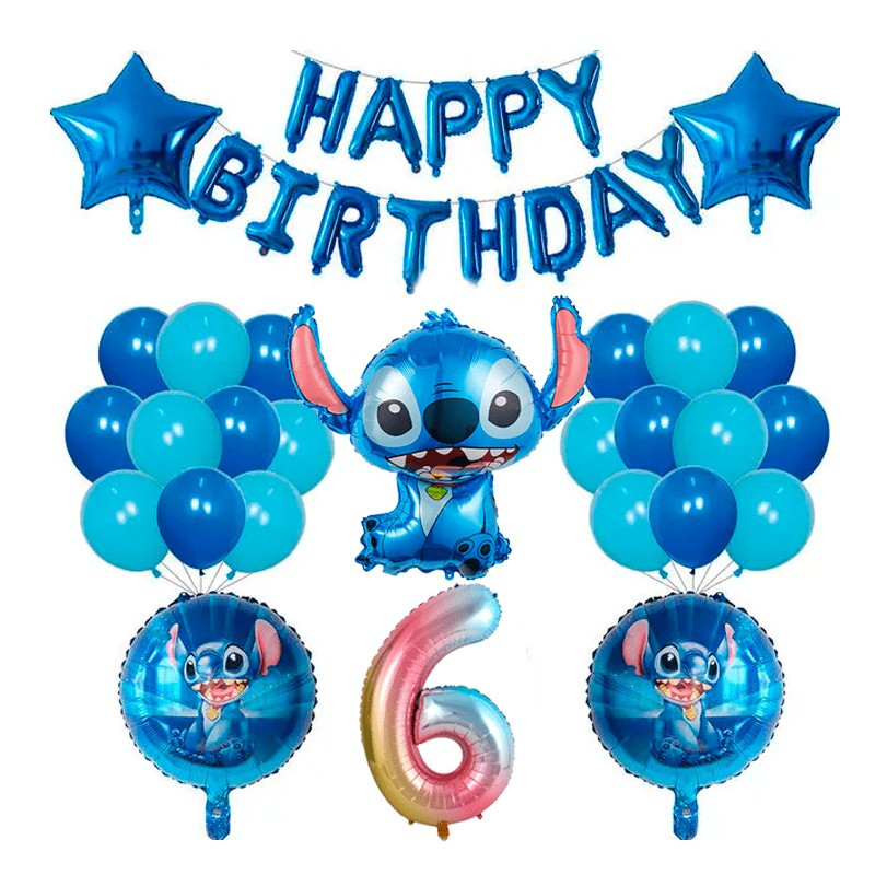 Pack de globos Stich