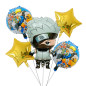 Pack de 5 globos Kakachi Naruto Pack de 5 globos Kakachi Naruto