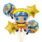 Pack de 5 globos Uzumaki Naruto Pack de 5 globos Uzumaki Naruto