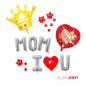 Pack de Globos Mamá  Nº28