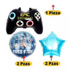 Kit de globos Free fire