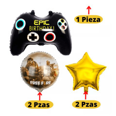 Kit de globos Free fire
