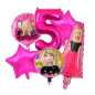 Globos Barbie (pack x 6 unds)