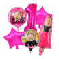 Globos Barbie (pack x 6 unds)