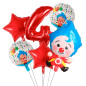 Plim Plim kit x 6 globos 