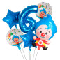 Plim Plim kit x 6 globos 