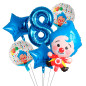 Plim Plim kit x 6 globos 
