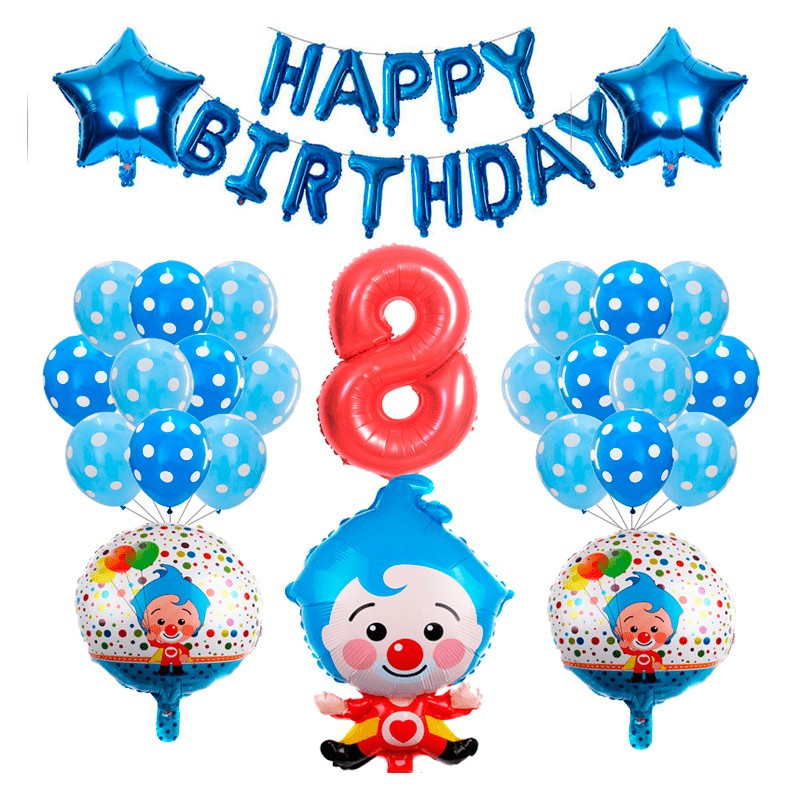 Plim Plim kit x 26 globos 