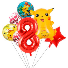 Pokemon Kit x 7 globos