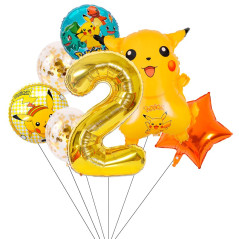 Pokemon Kit x 7 globos