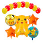 Kit de globos Picachu con Latex Polka Kit de globos Picachu con Latex Polka