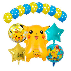 Kit de globos Picachu con Latex Polka