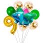 Kit Pokemon / Bulbasour x 8 globos